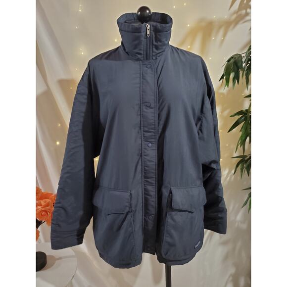 Patagonia Vtg 90s Southwest Aztec Fleece Lined Softshell Jacket Womens Size L - Picture 2 of 16